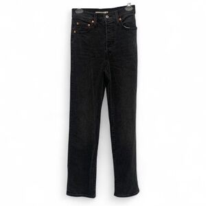 Levi’s Ribcage Straight Black Jeans Size 26